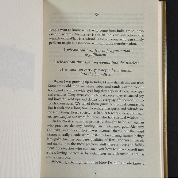 The Way of The Wizard by Deepak Chopra | Spirituality | Hardcover Book - Picture 8 of 9